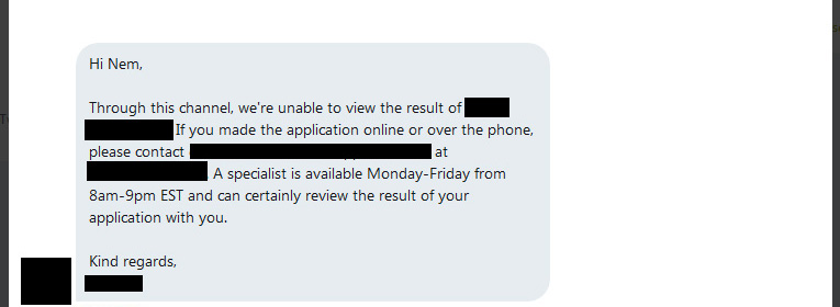 Social Media Customer Support Unhelpful Response